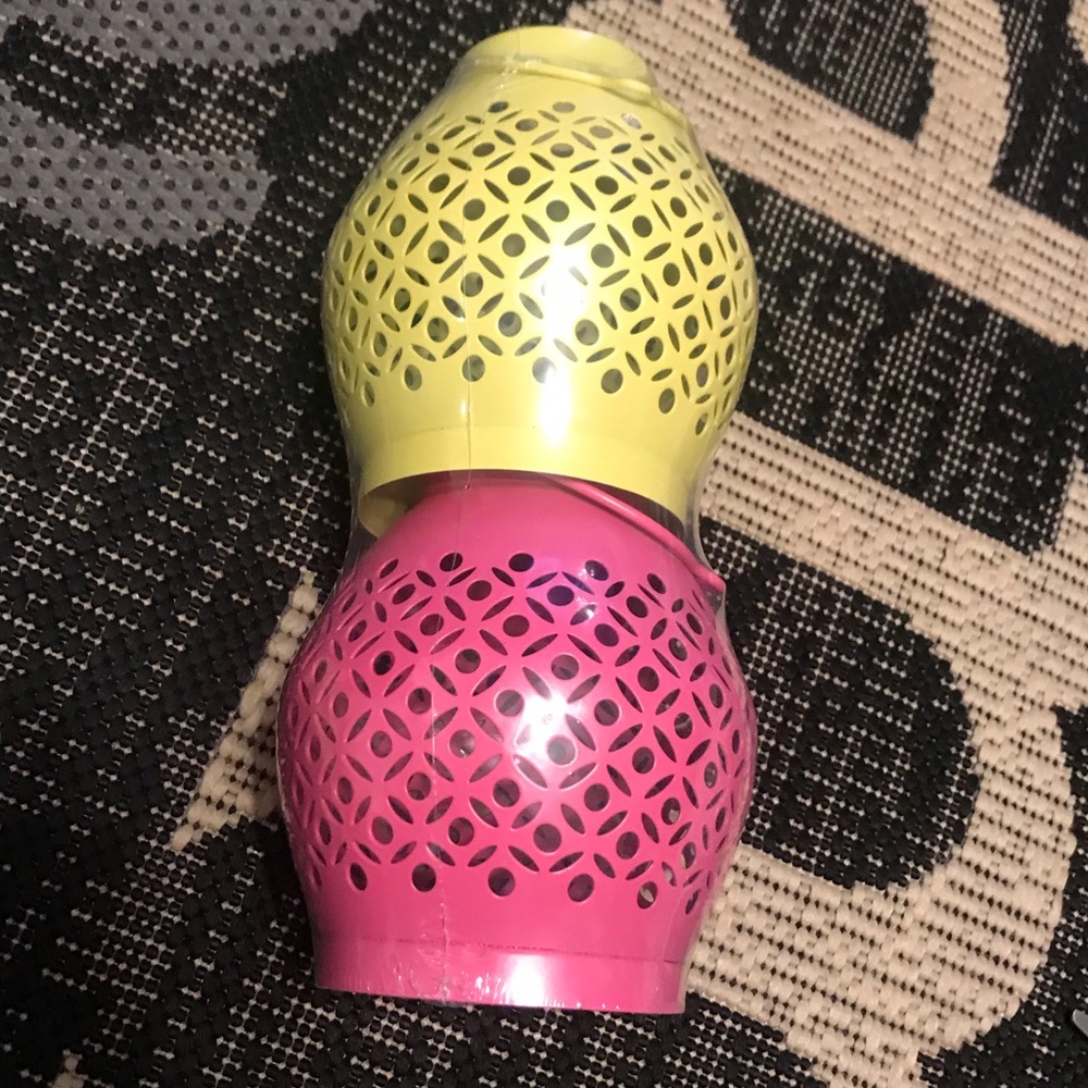 2Pk 5” New Small Metal Perforated Globe Lanterns